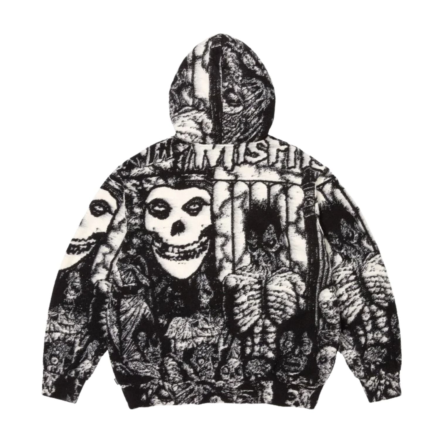Supreme x The Misfits SS26 Zip Up Hooded Sweater 'Black' SUP-SS26-153-BLK