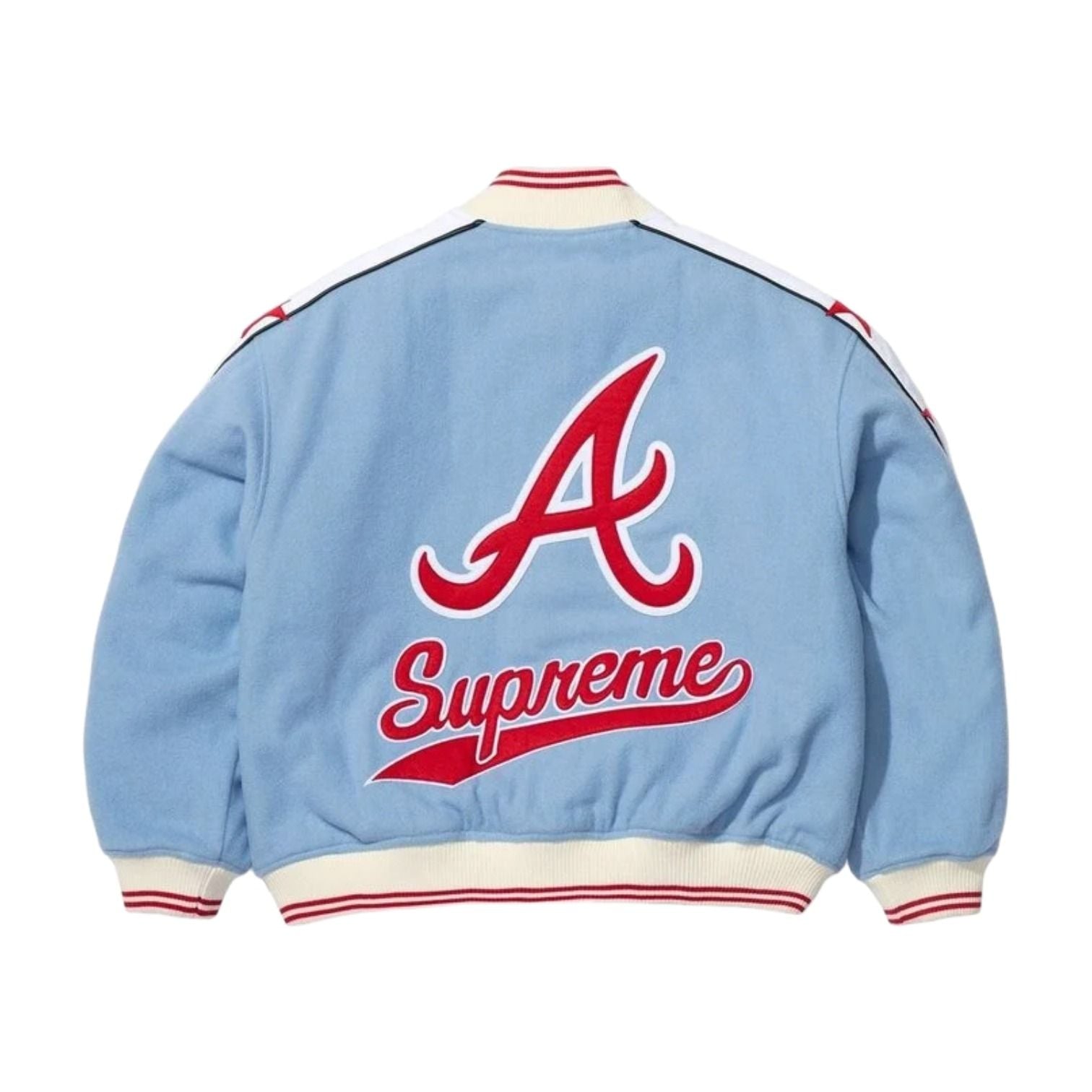 Supreme x Mitchell & Ness SS26 Teams Varsity Jacket 'Light Blue' SUP-SS26-281-BLU
