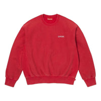 Supreme SS26 Washed Crewneck 'Red' SUP-SS26-304-RED