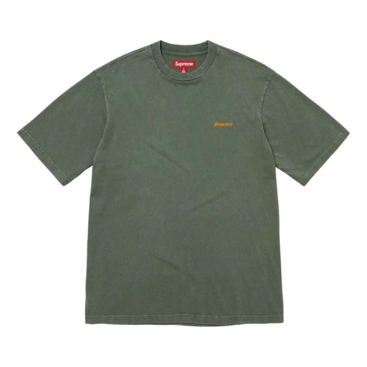 Supreme SS26 Washed S/S T-Shirt 'Green' SUP-SS26-306-GRN