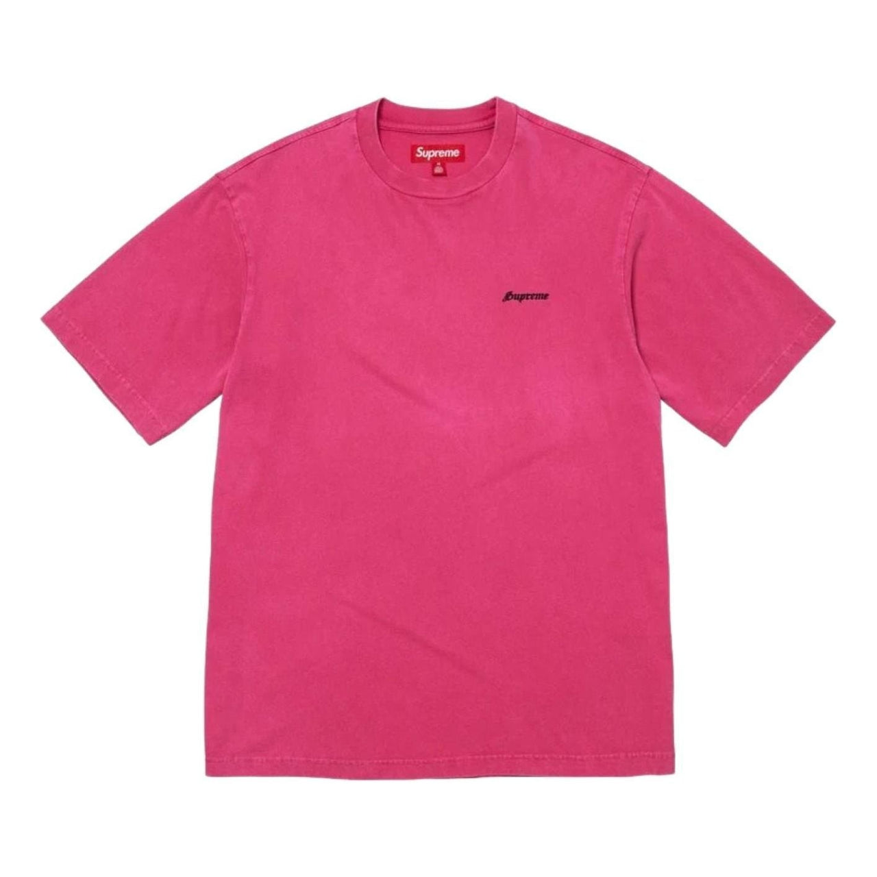 Supreme SS26 Washed S/S T-Shirt 'Magenta' SUP-SS26-306-PNK