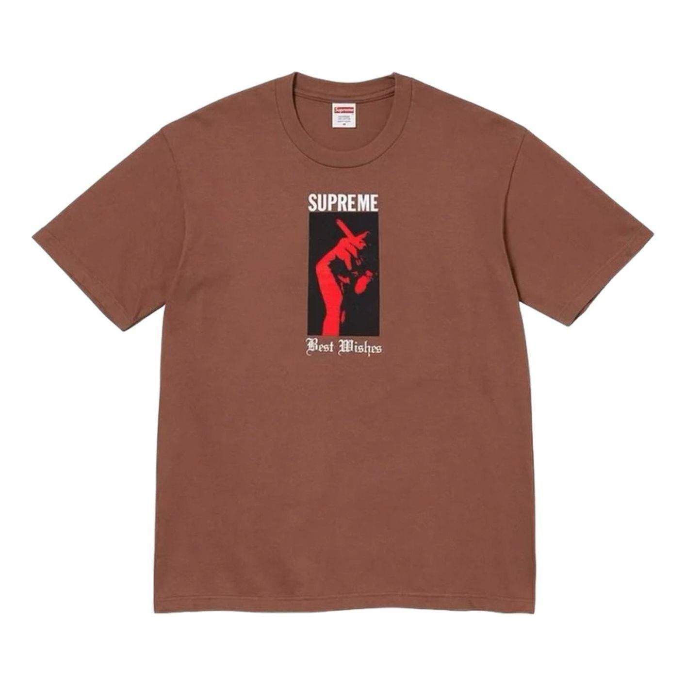 Supreme SS26 Wish T-Shirt 'Brown' SUP-SS26-350-BRN