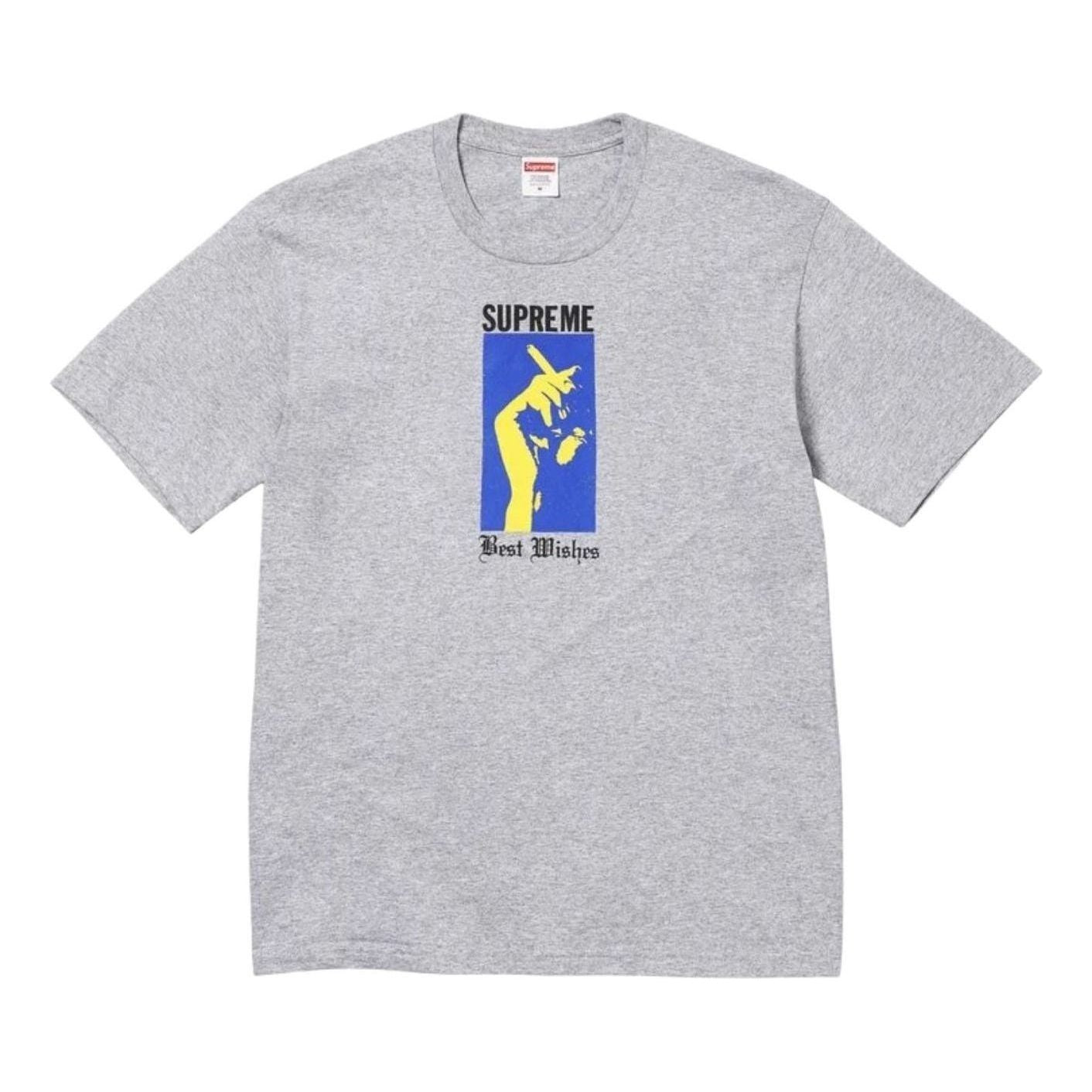 Supreme SS26 Wish T-Shirt 'Heather Grey' SUP-SS26-350-GRY
