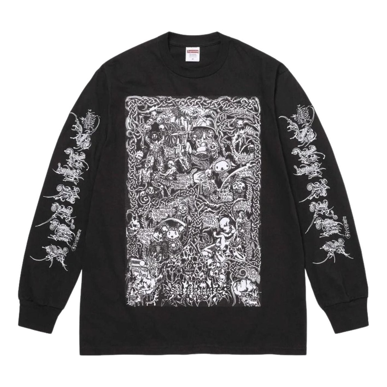Supreme SS26 Wombat L/S T-Shirt 'Black' SUP-SS26-013-BLK
