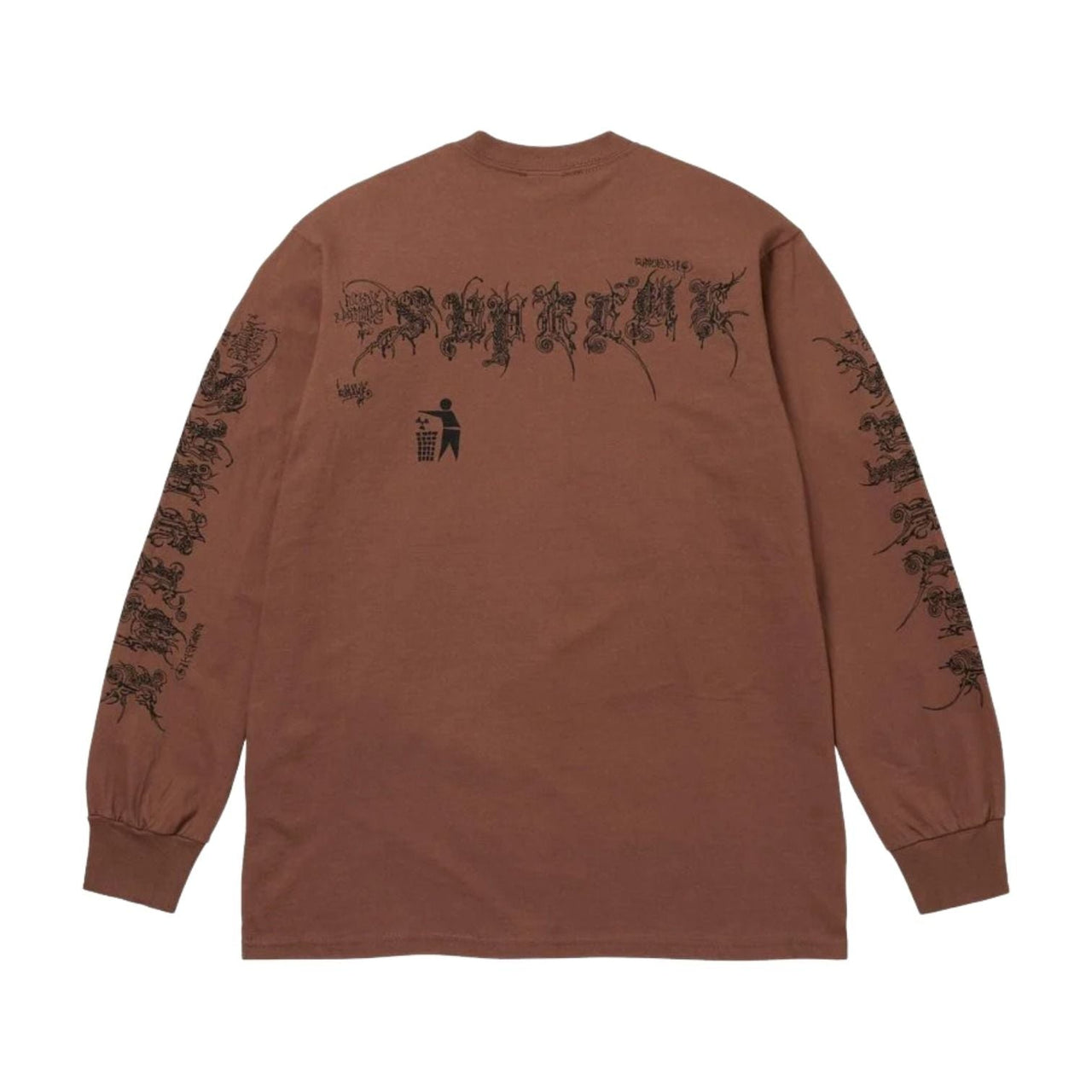 Supreme SS26 Wombat L/S T-Shirt 'Brown' SUP-SS26-013-BRN