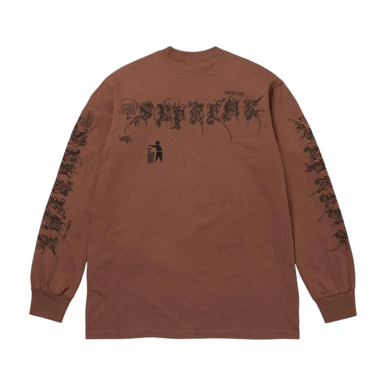 Supreme SS26 Wombat L/S T-Shirt 'Brown' SUP-SS26-013-BRN