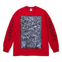 Supreme SS26 Wombat L/S T-Shirt 'Red' SUP-SS26-013-RED