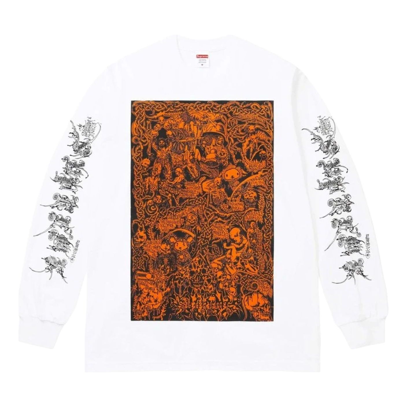 Supreme SS26 Wombat L/S T-Shirt 'White' SUP-SS26-013-WHT
