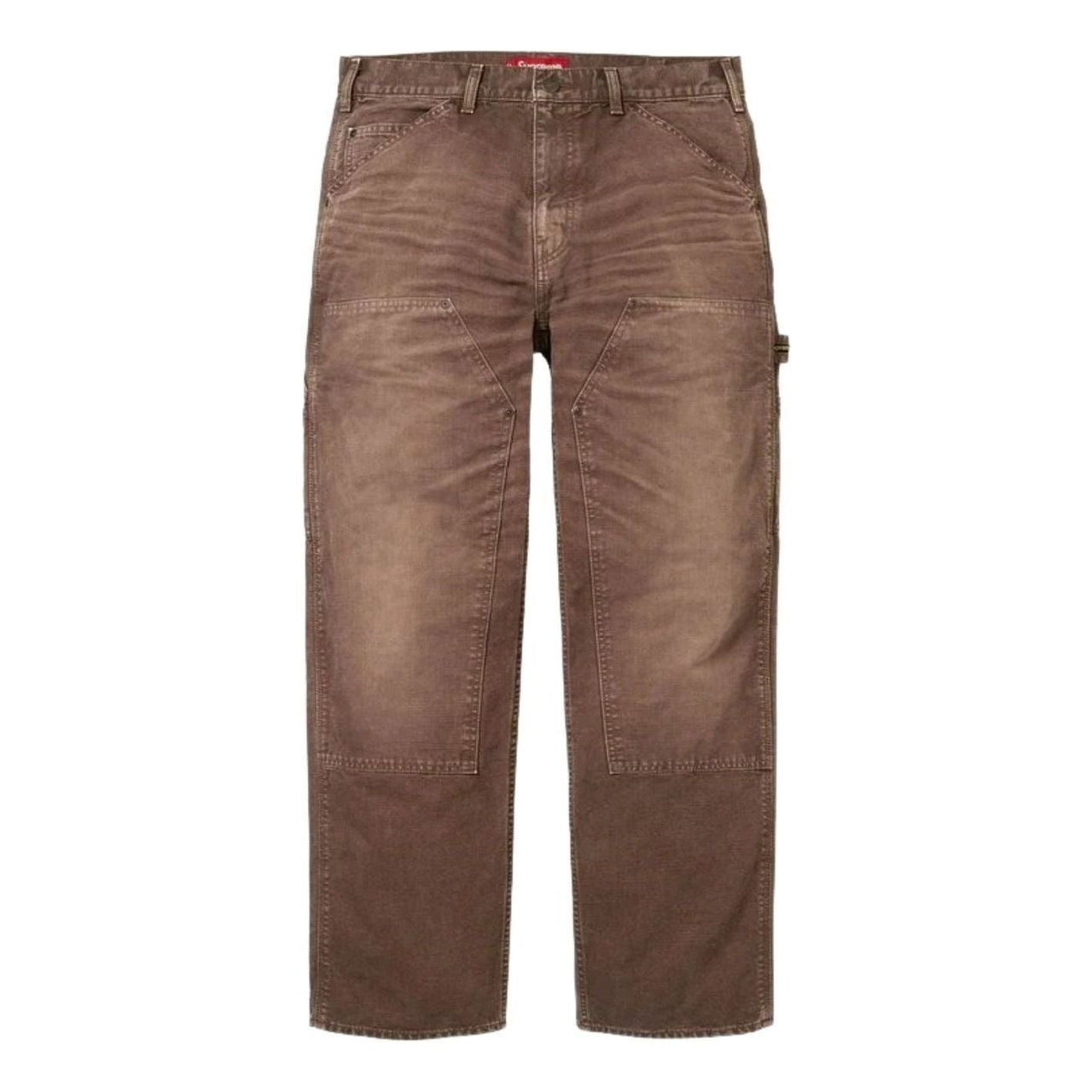 Supreme SS26 Worn Double Knee Painter Pant 'Brown' SUP-SS26-178-BRN
