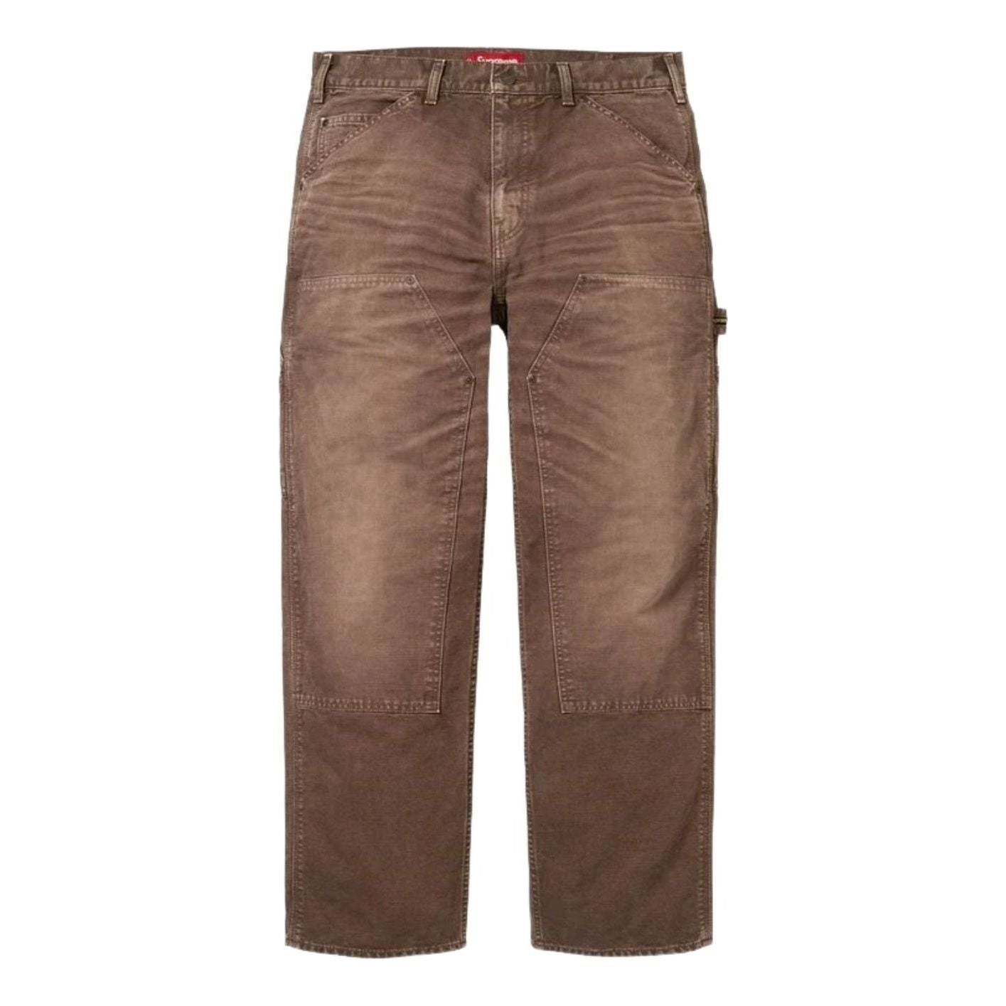 Supreme SS26 Worn Double Knee Painter Pant 'Brown' SUP-SS26-178-BRN