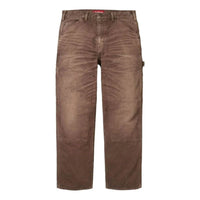 Supreme SS26 Worn Double Knee Painter Pant 'Brown' SUP-SS26-178-BRN