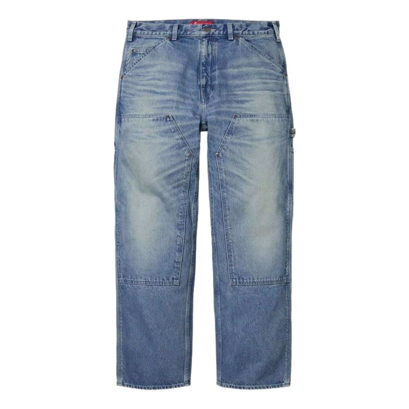 Supreme SS26 Worn Double Knee Painter Pant 'Denim' SUP-SS26-178-DNM