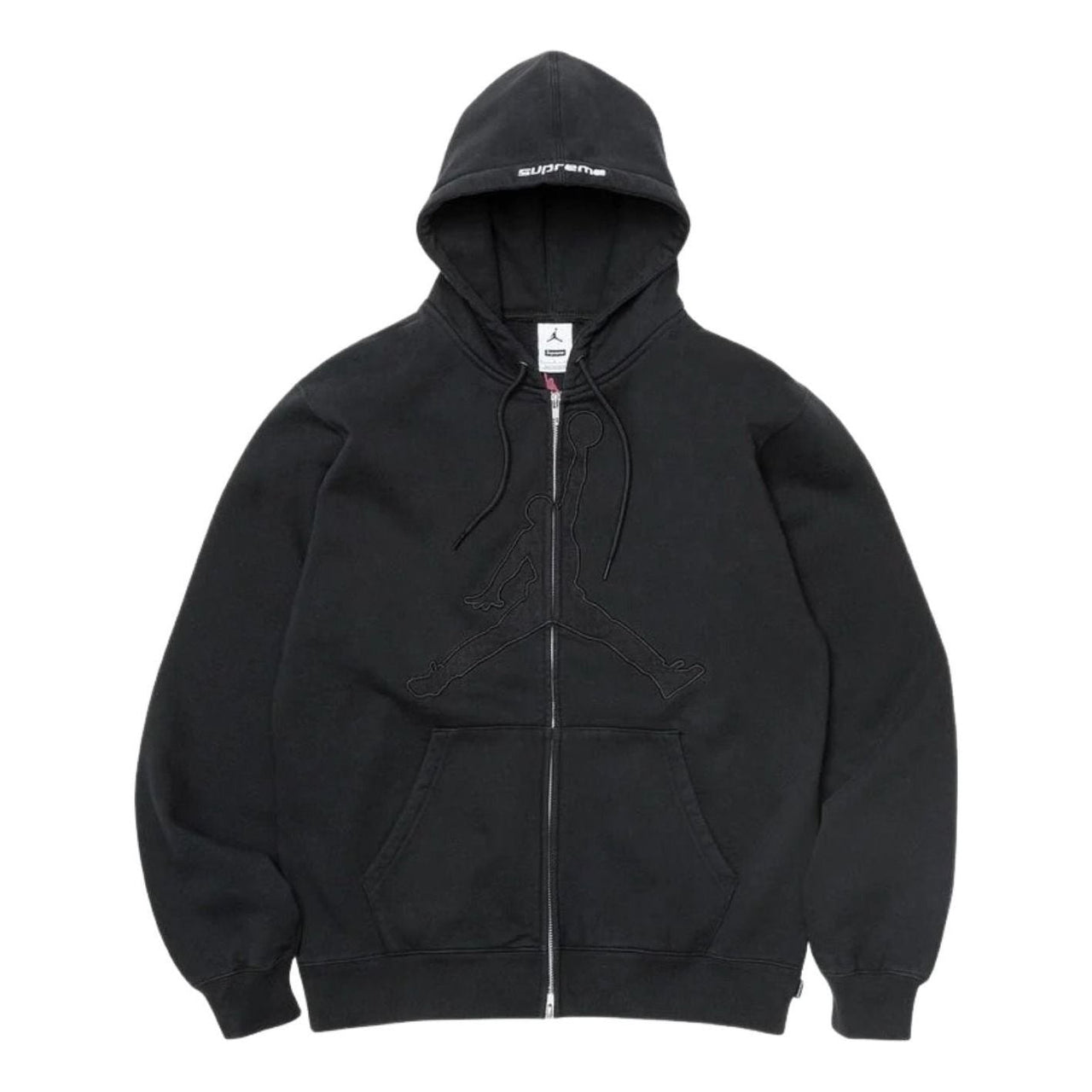 Supreme x Jordan SS26 Hooded Sweatshirt 'Black' SUP-SS26-309-BLK