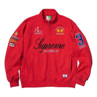 Supreme x La Martina SS26 Zip Up Sweatshirt 'Red' SUP-SS26-318-RED