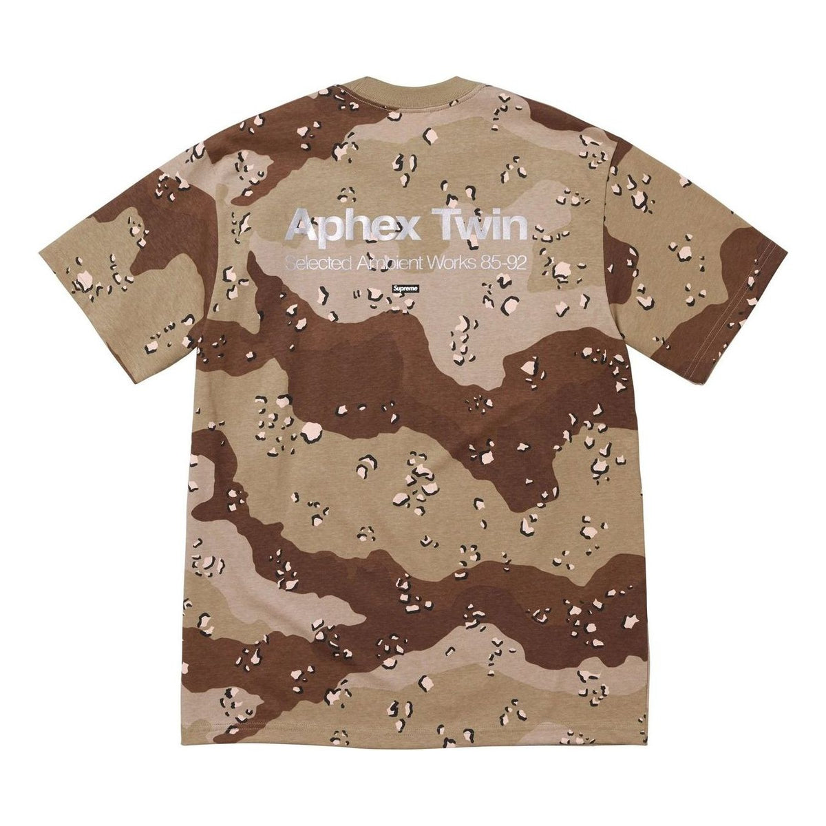 Supreme x Aphex Twin Ambient Works T-Shirt 'Chocolate Chip Camo' SS25T3-CHOCOLATE-CHIP-CAMO