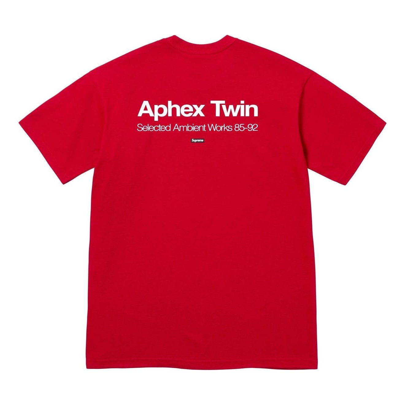 Supreme x Aphex Twin Ambient Works T-Shirt 'Red' SS25T3-RED