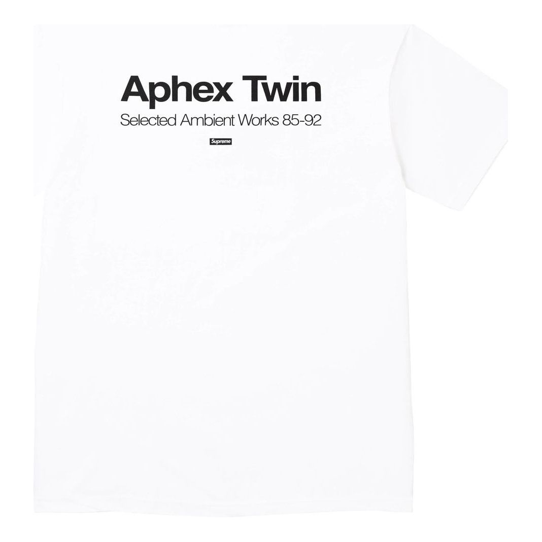 Supreme x Aphex Twin Ambient Works T-Shirt 'White' SS25T3-WHITE