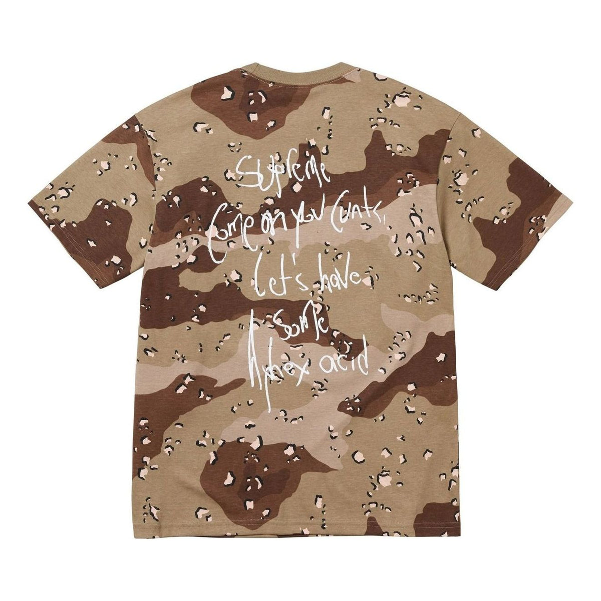 Supreme x Aphex Twin Windowlicker T-Shirt 'Chocolate Chip Camo‘ SS25T1-CHOCOLATE-CHIP-CAMO