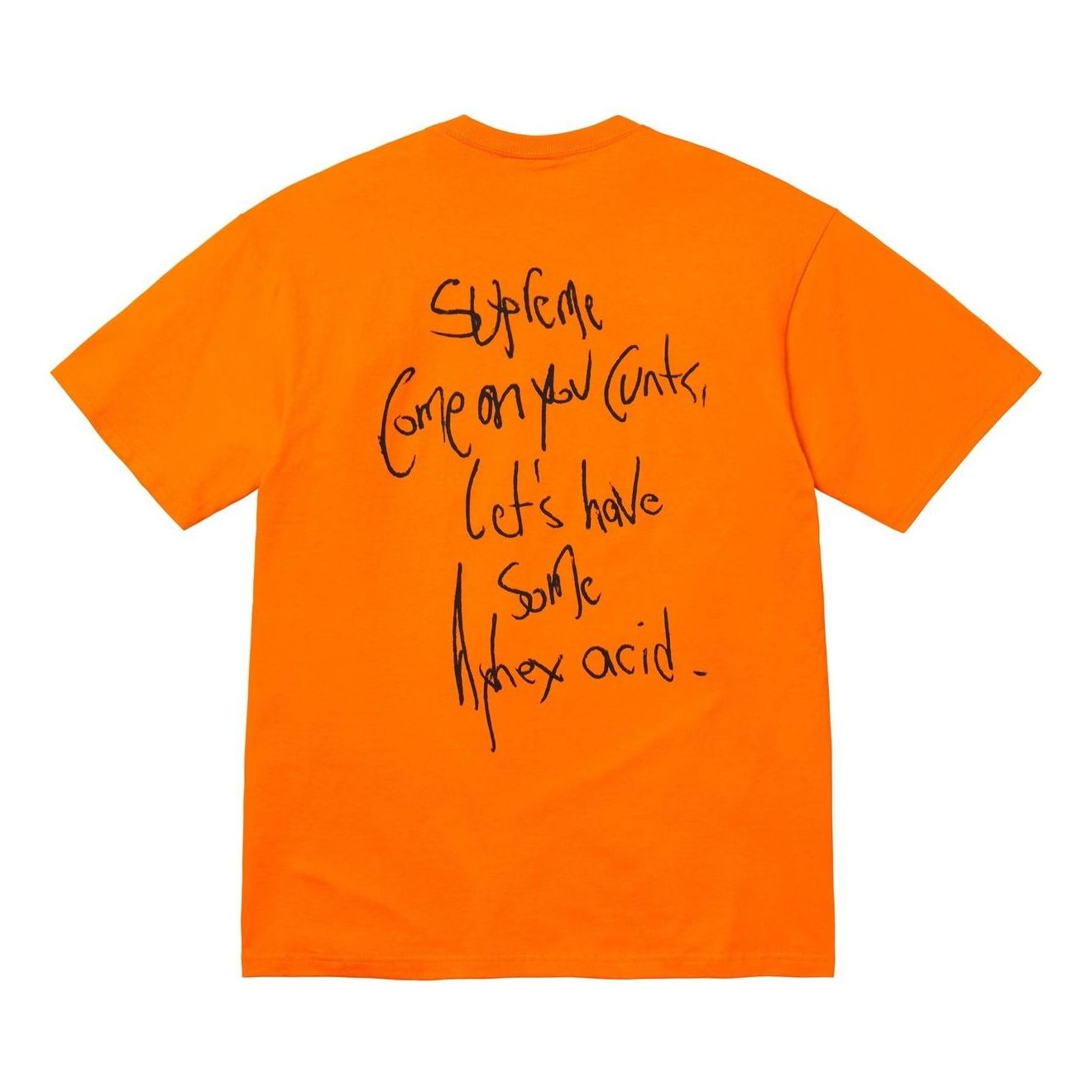 Supreme x Aphex Twin Windowlicker T-Shirt 'Orange' SS25T1-ORANGE