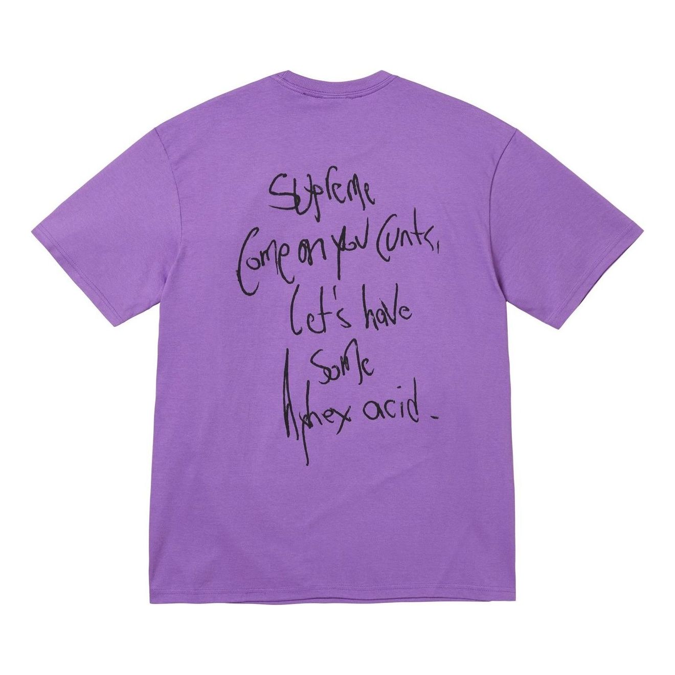 Supreme x Aphex Twin Windowlicker T-Shirt 'Purple' SS25T1-PUPLE