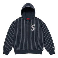 Supreme SS26 Devil S Logo Zip Up Hooded Sweatshirt 'Stripe' SUP-SS26-134-STRP