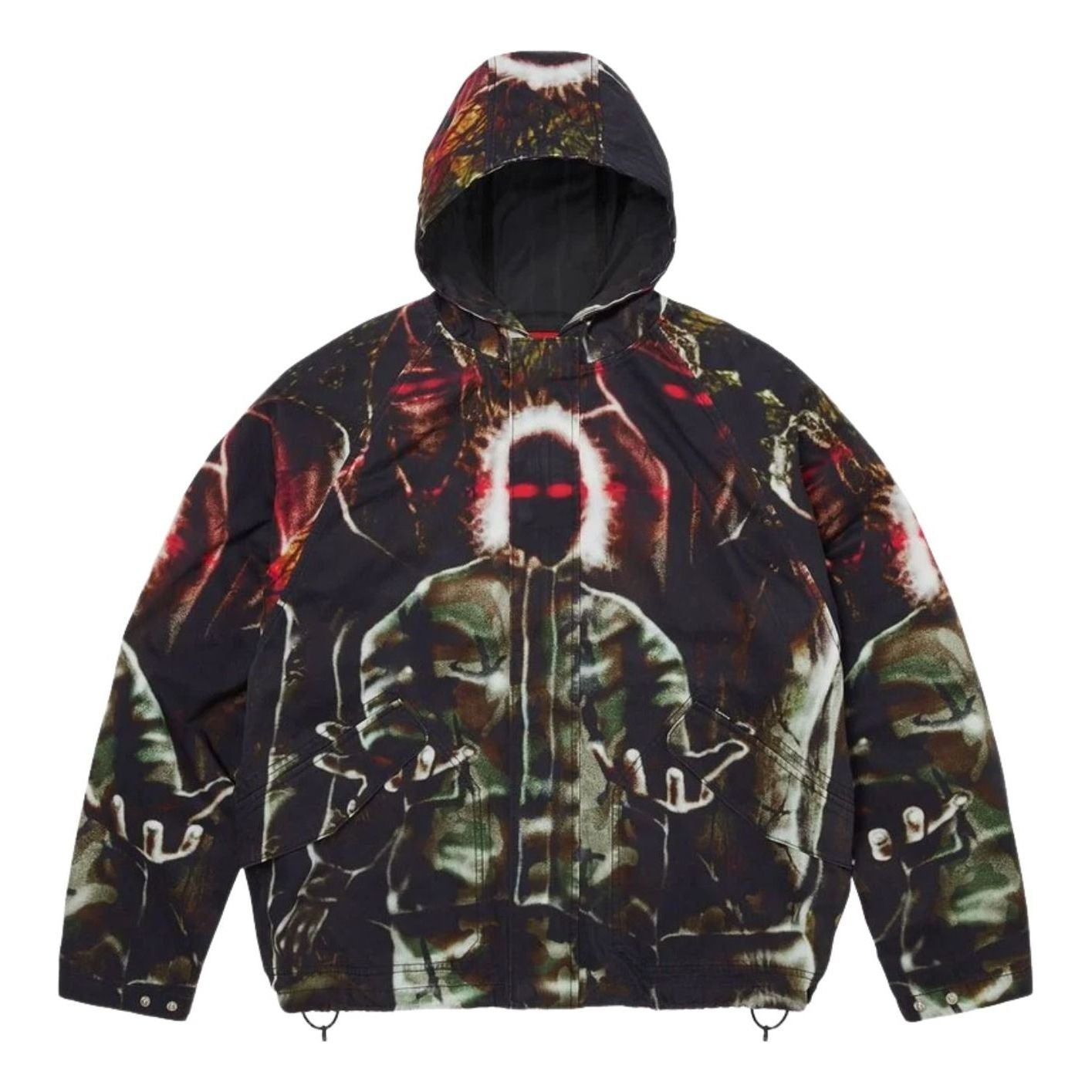 Supreme SS26 Hooded Raglan Jacket 'Art Dealer Camo' SUP-SS26-214-CMO