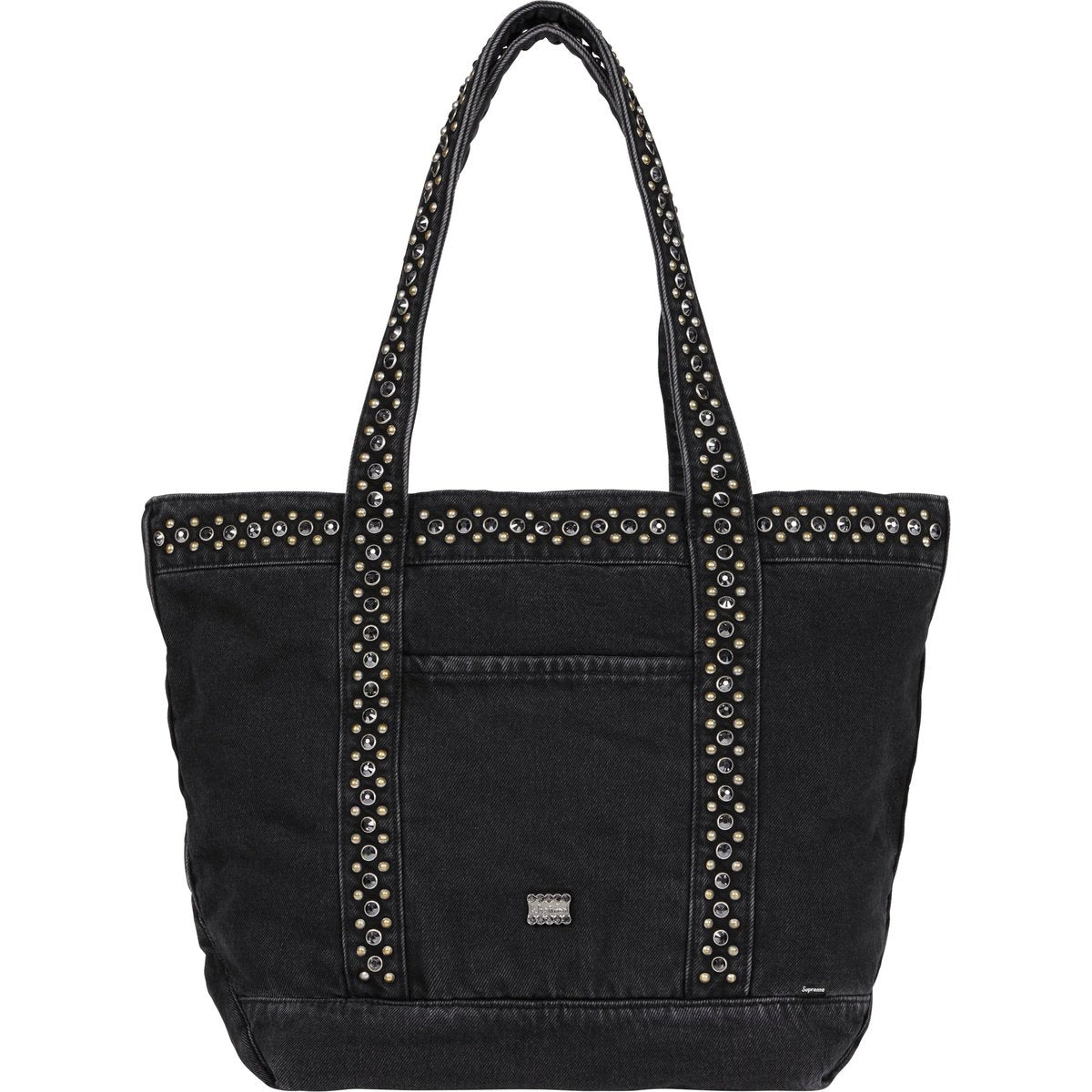 Supreme x B.B. Simon Denim Tote Bag 'Black' SS25B22-BLACK