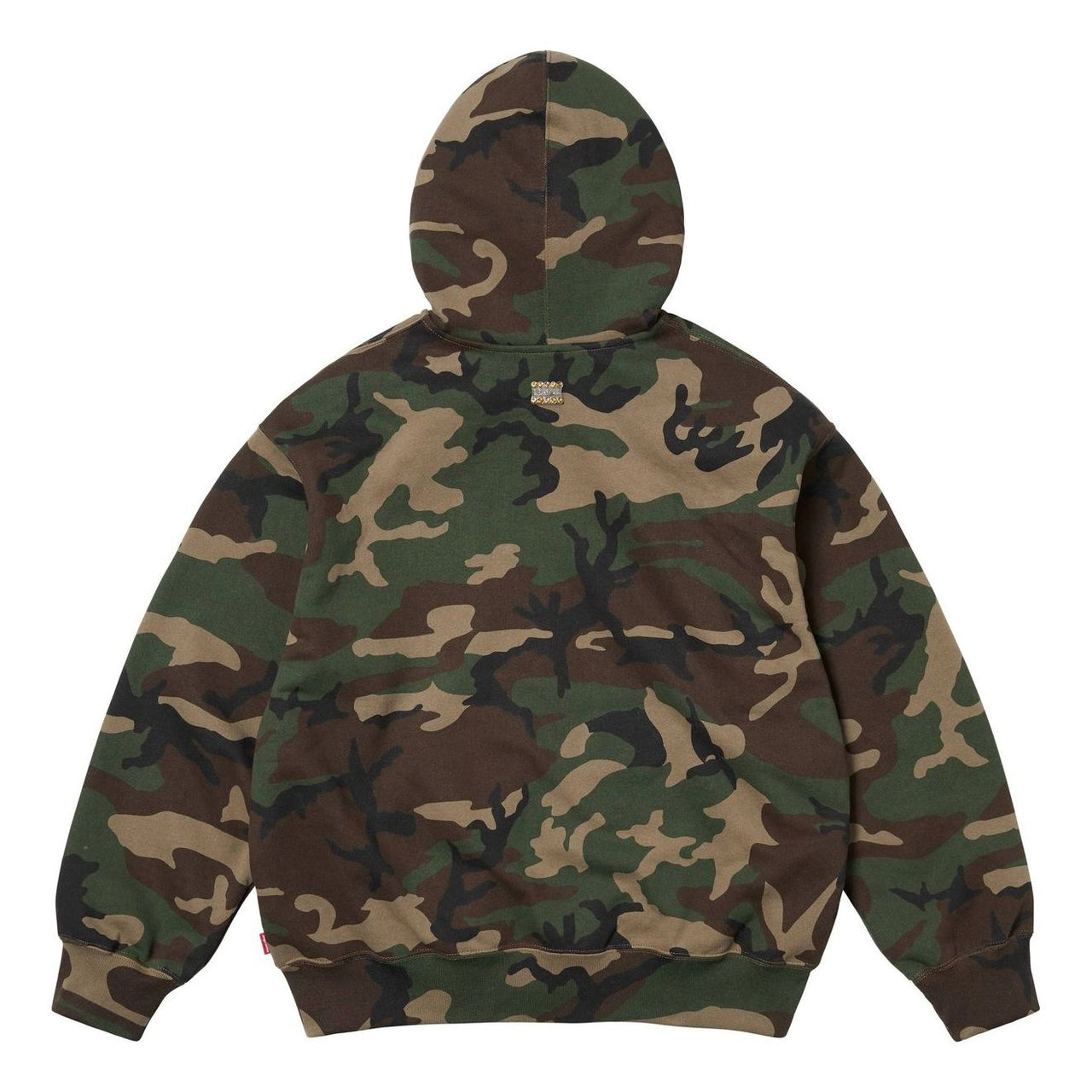Supreme x B.B. Simon Zip Up Hooded Sweatshirt 'Woodland Camo' SS25SW50-WOODLAND-CAMO
