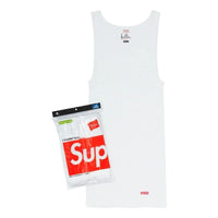 Supreme x Hanes SS26 Tagless Tank T-Shirts (3 Pack)  'White' SUP-SS26-036-WHT