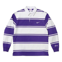 Supreme x Nike Stripe Rugby 'Purple' SS25KN1-PUPLE
