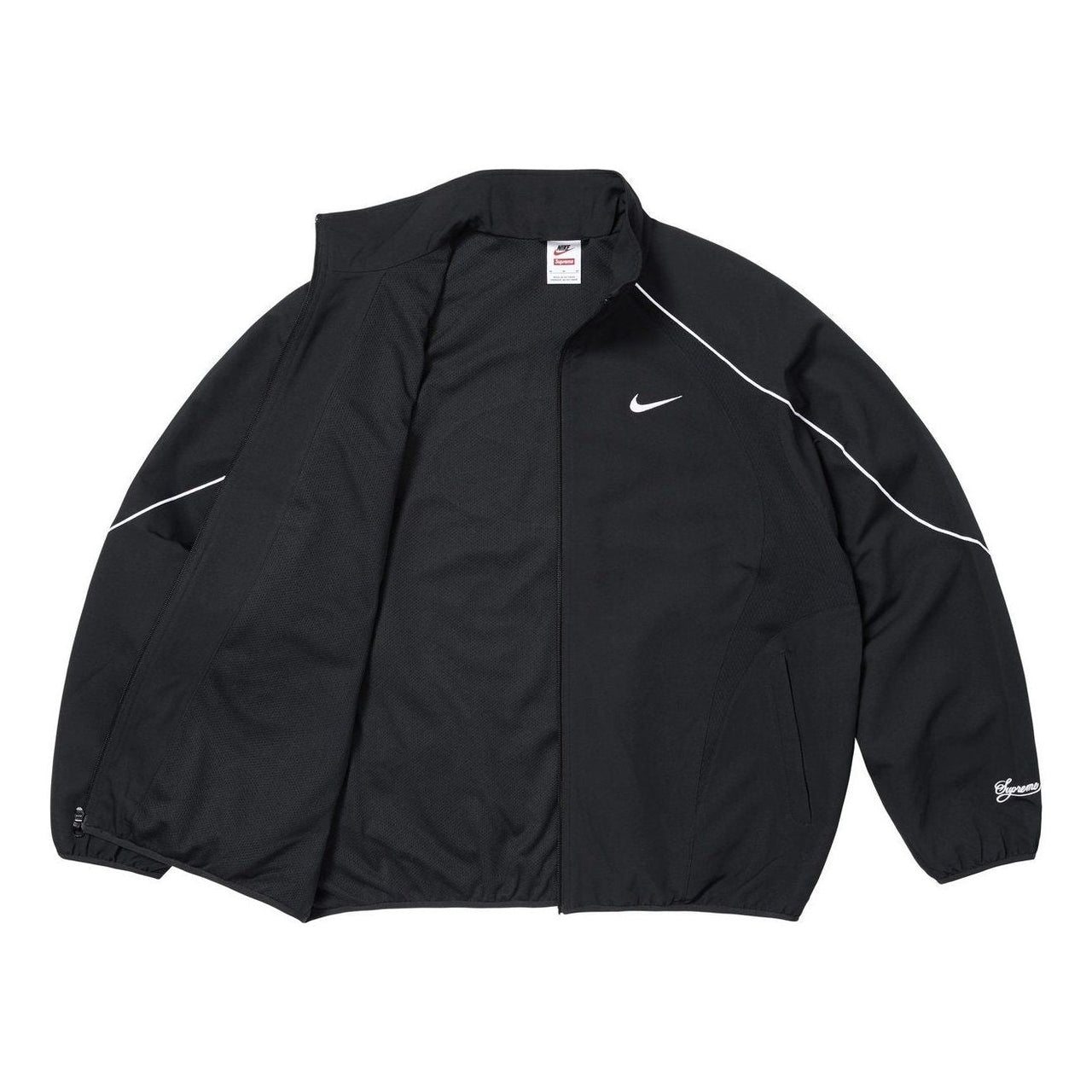 Supreme x Nike Track Jacket 'Black' SS25J2-BLACK