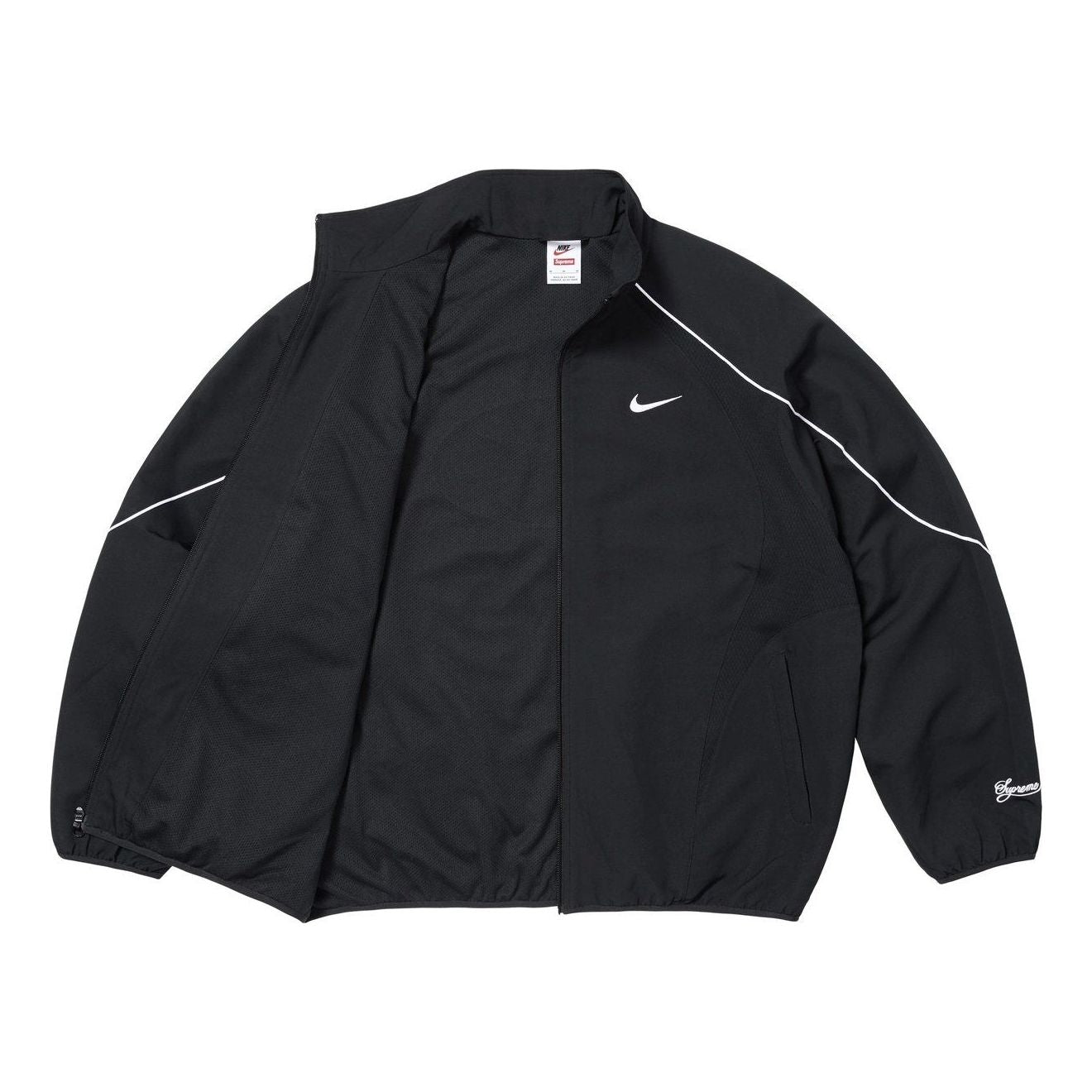 Supreme x Nike Track Jacket 'Black' SS25J2-BLACK