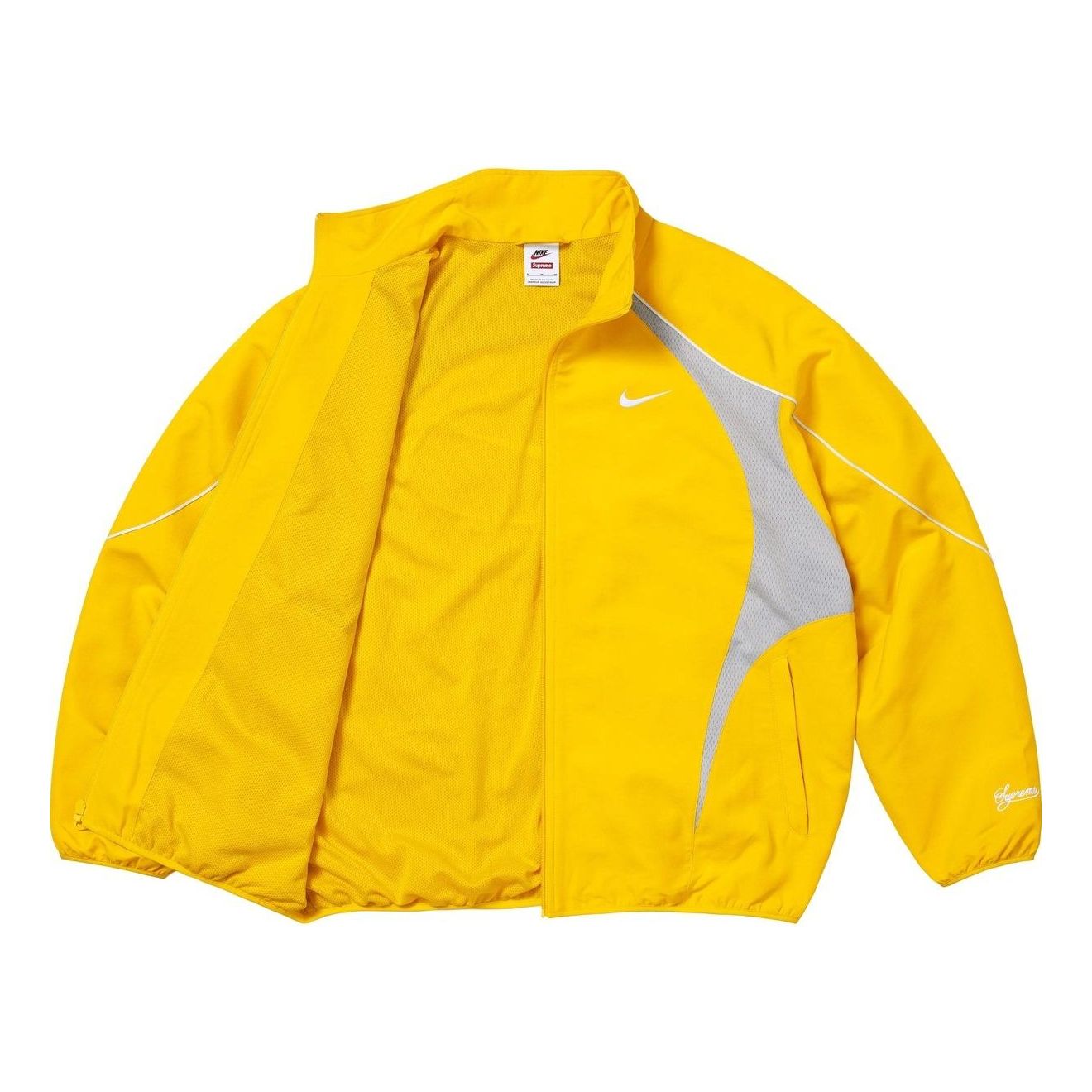 Supreme x Nike Track Jacket 'Yellow' SS25J2-YELLOW