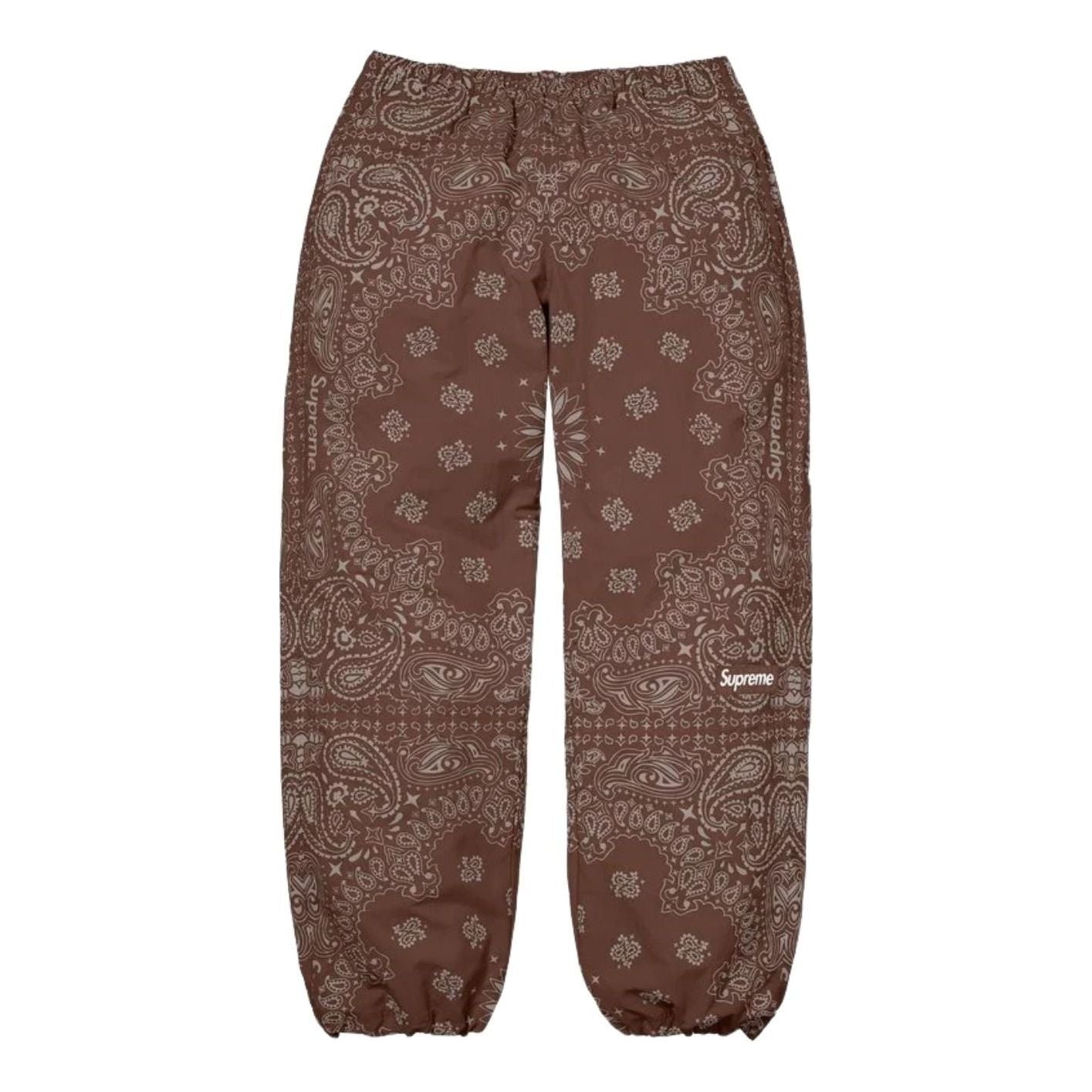 Supreme SS26 Reflective Bandana Track Pant 'Brown' SUP-SS26-295-BRN