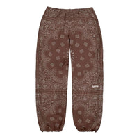 Supreme SS26 Reflective Bandana Track Pant 'Brown' SUP-SS26-295-BRN