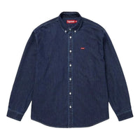 Supreme SS26 Small Box Denim Shirt 'Indigo' SUP-SS26-362-IND