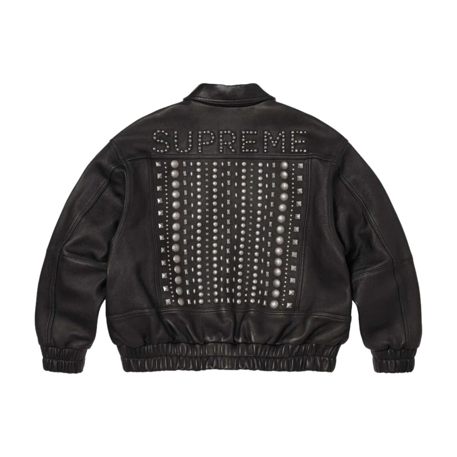 Supreme SS26 Multi Studded Leather Jacket 'Black' SUP-SS26-353-BLK