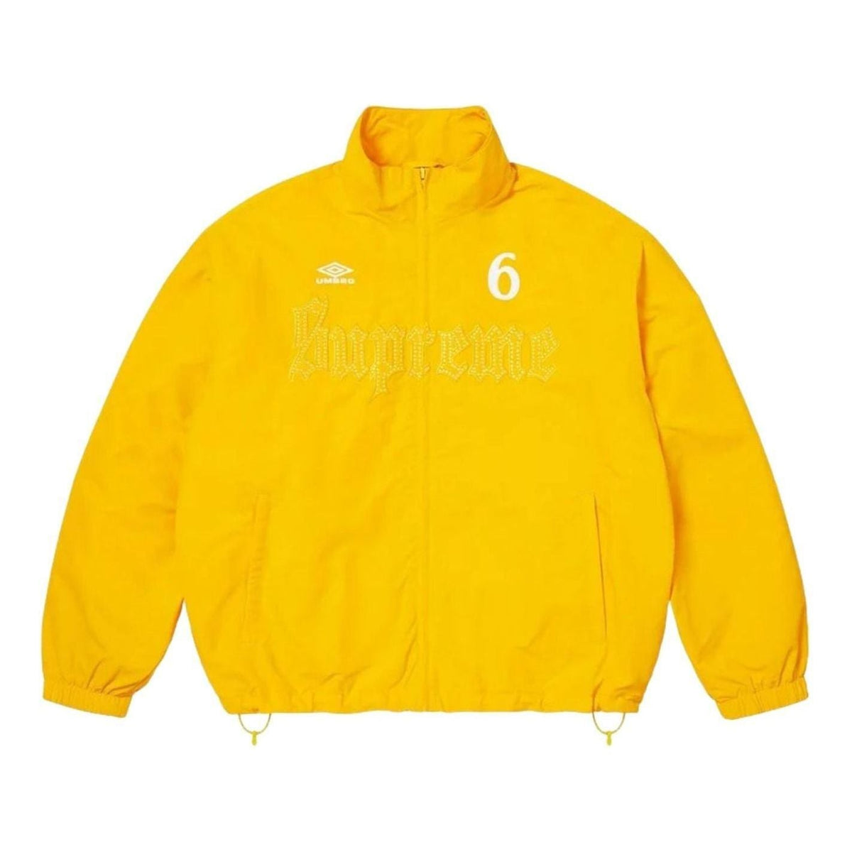 Supreme x Umbro SS26 Rhinestone Track Jacket 'Yellow' SUP-SS26-331-YLW