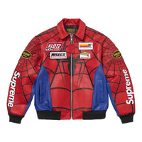 Supreme x Vanson Leathers SS26 Spider-Man Jacket 'Red' SUP-SS26-300-RED