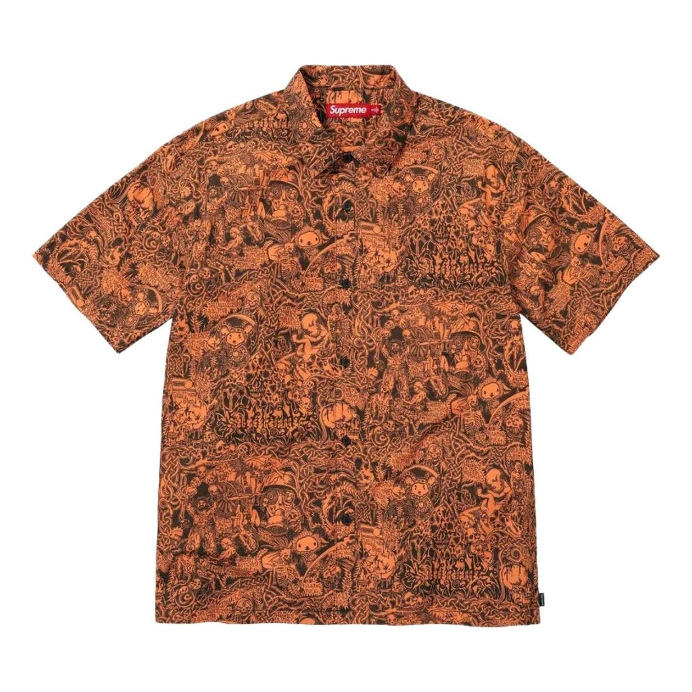 Supreme SS26 Wombat S/S Shirt 'Orange' SUP-SS26-334-ORG