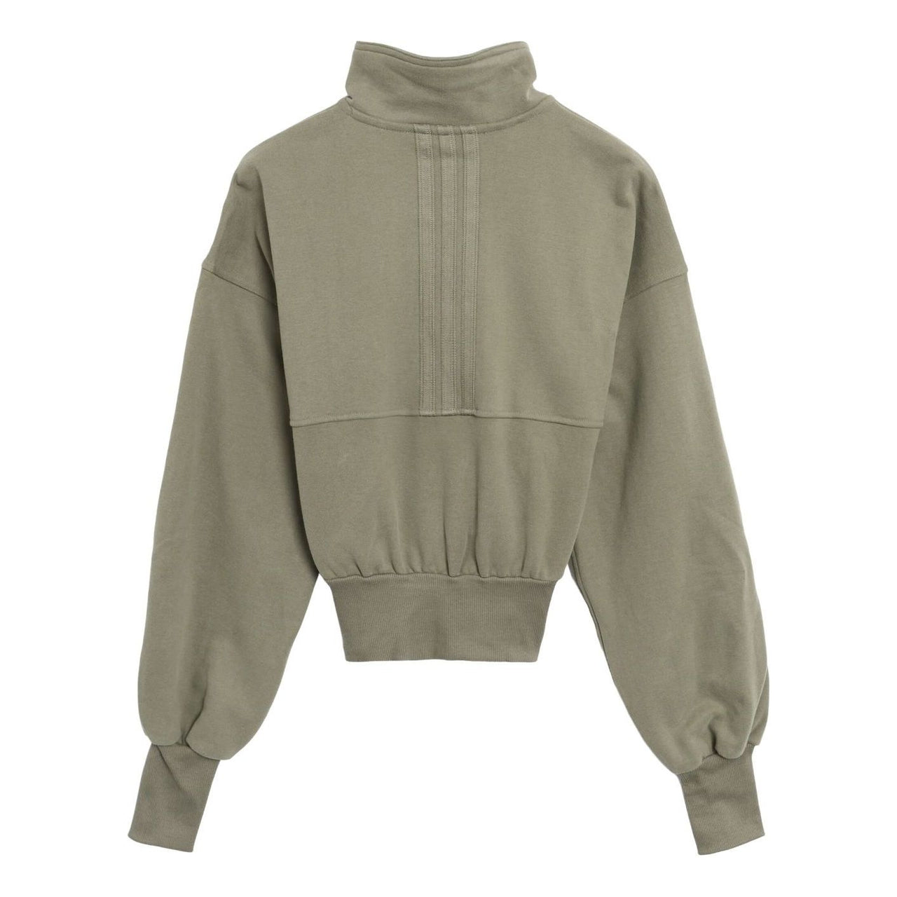 (WMNS) adidas x Moon Boot LEGGRN Crop Half Zip Sweatshirt 'Green' JM1101