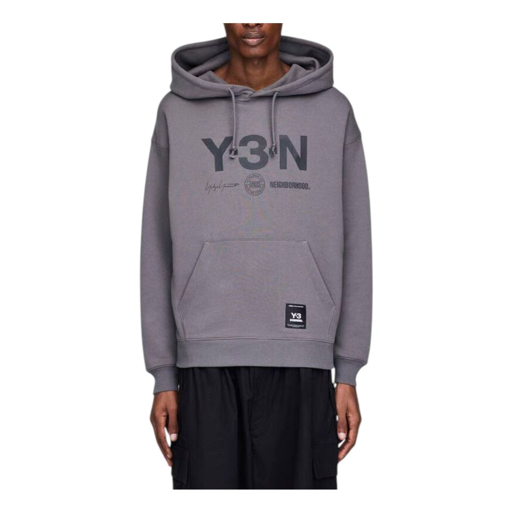 adidas Y-3 x Neighborhood Relaxed Hoodie 'Black' JX7462