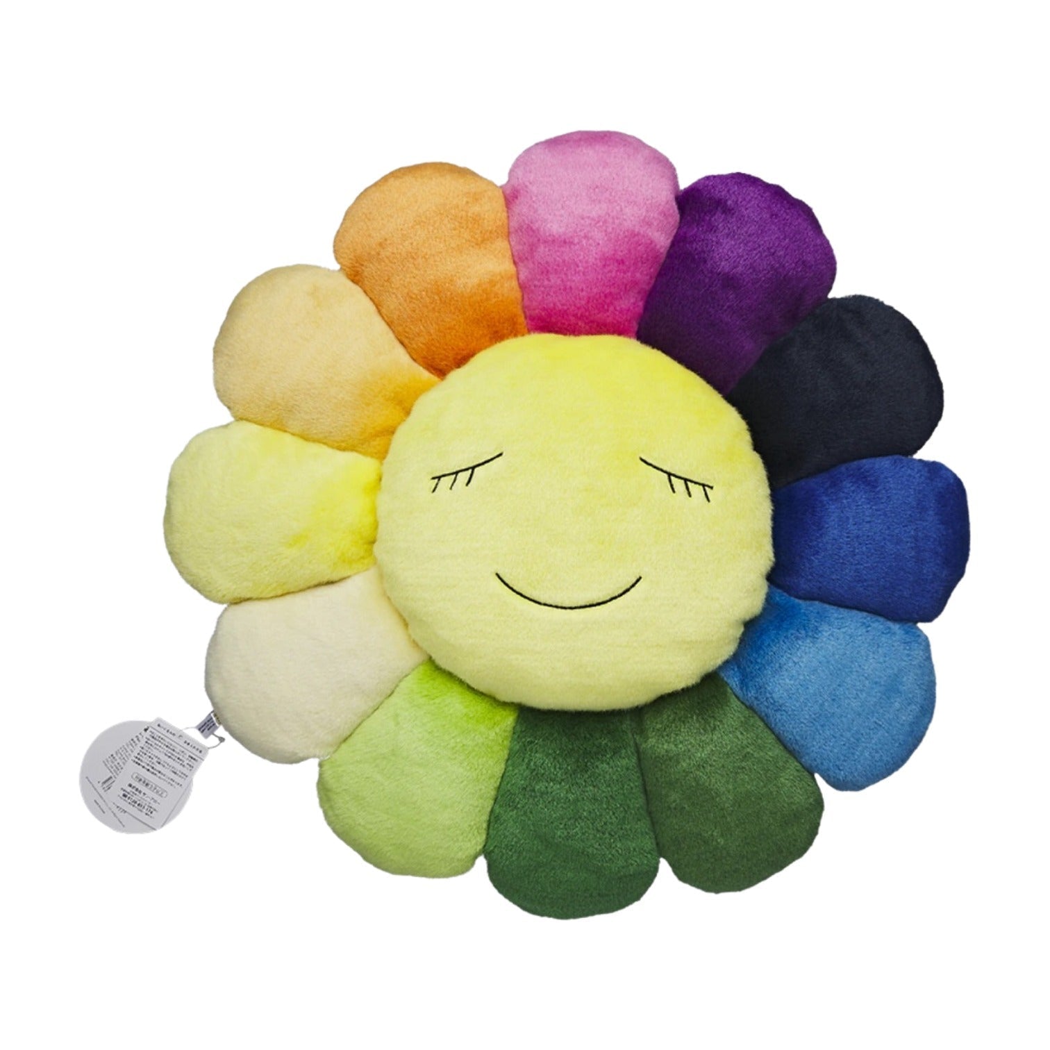 Takashi Murakami Flower Plush 30CM 'Rainbow Yellow' TMF-30-RAINBOW