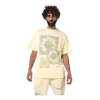 House of Cenmar Carpet Print T-Shirt 'Yellow' HOC-WCT