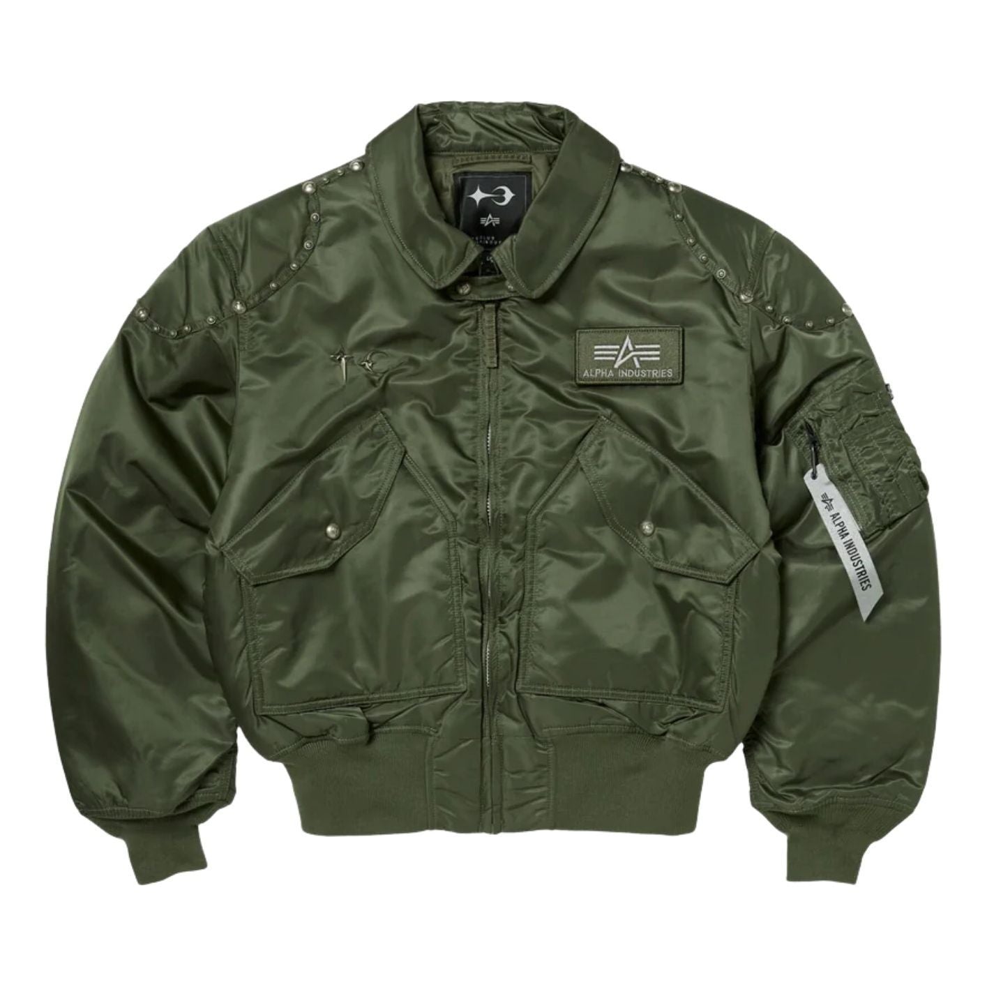 Thug Club x Alpha CWU 45/P Rivet Button Version 'Sage' CJT55502C1-SAGE