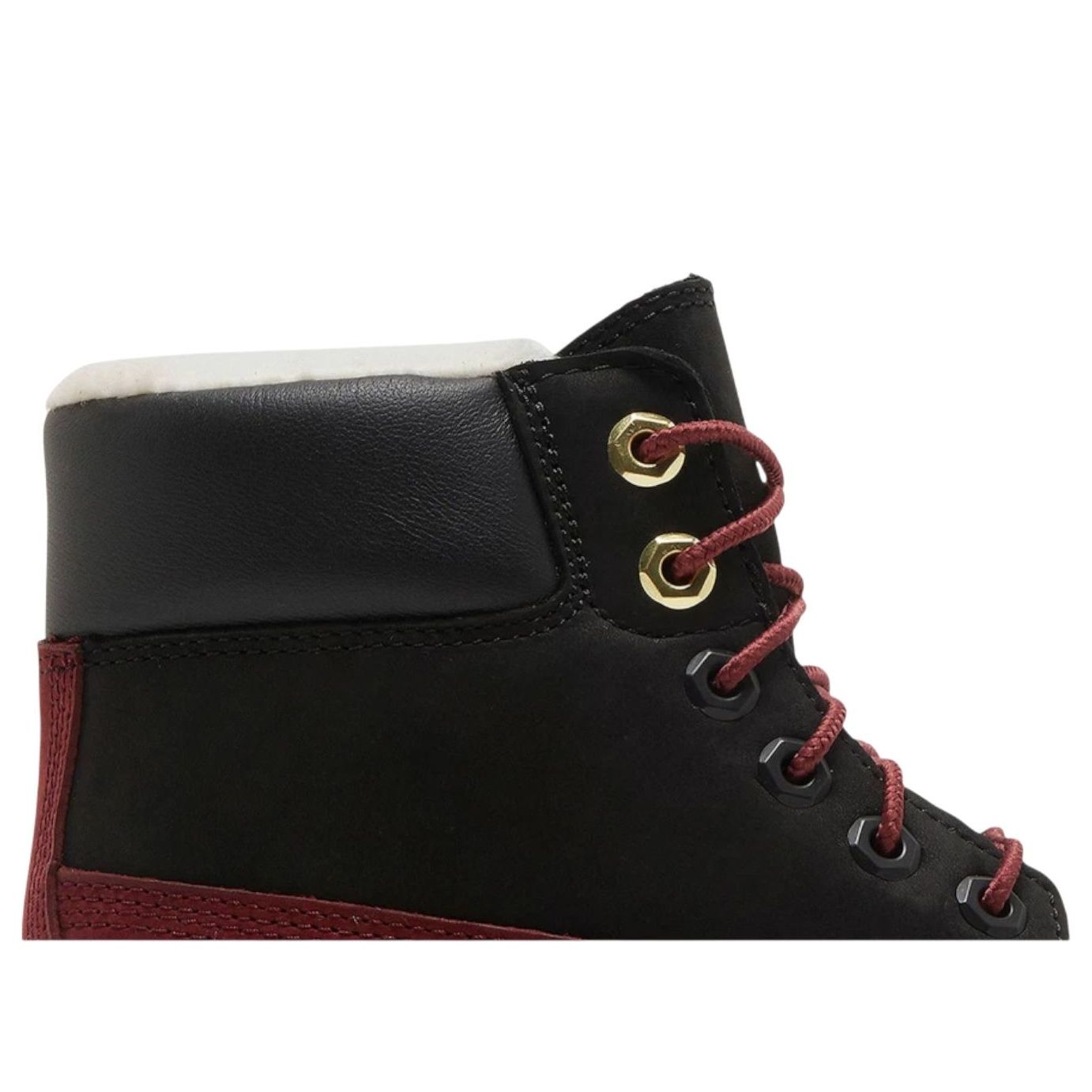 (GS) Timberland 6 Inch Premium Boot Shearling 'Syrah Black' TB0A2MZ1V15