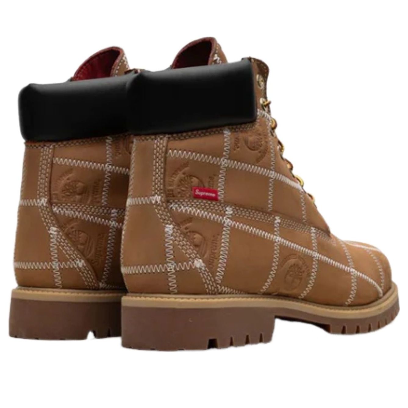 Timberland x Supreme 6 Inch Premium Waterproof Boot 'Patchwork - Wheat' TB0A5TBZ-754