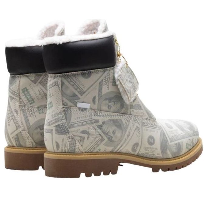 Timberland x Supreme x MM6 Maison Margiela 6 inch Premium Waterproof Boot '$100 Bills' TB0A5NG5-ALP