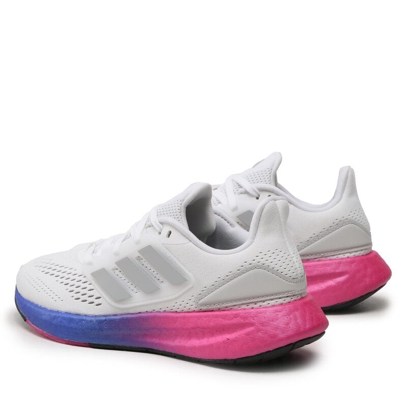 (WMNS) adidas PureBoost 22 'White Lucid Fuchsia' HQ8576