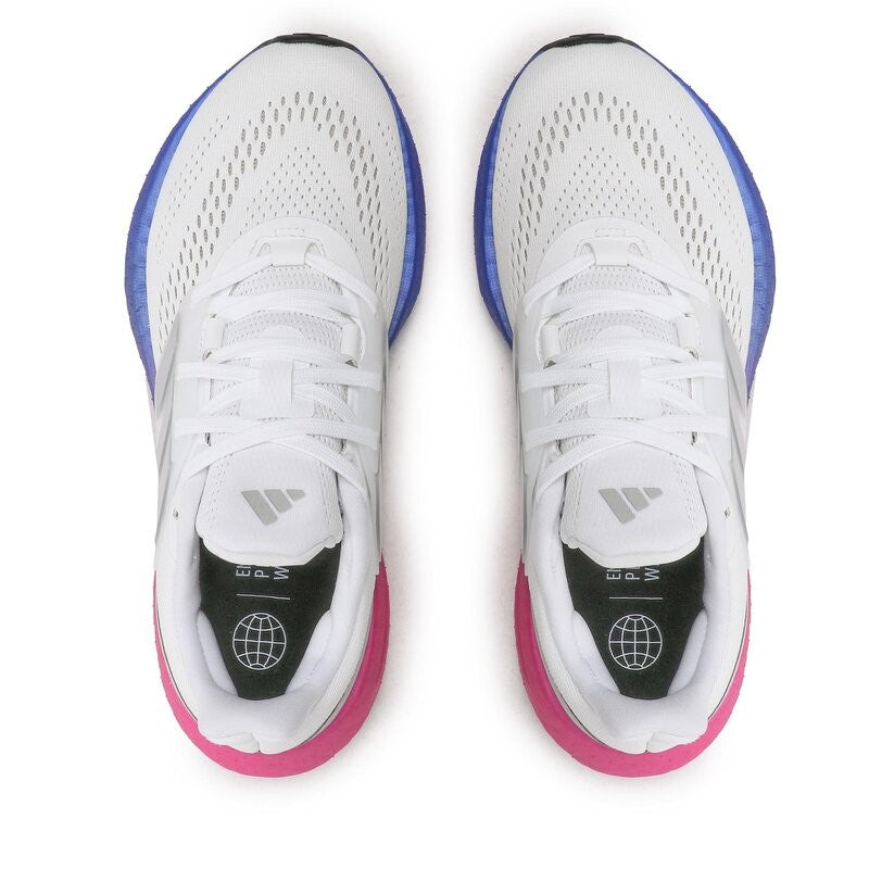 (WMNS) adidas PureBoost 22 'White Lucid Fuchsia' HQ8576
